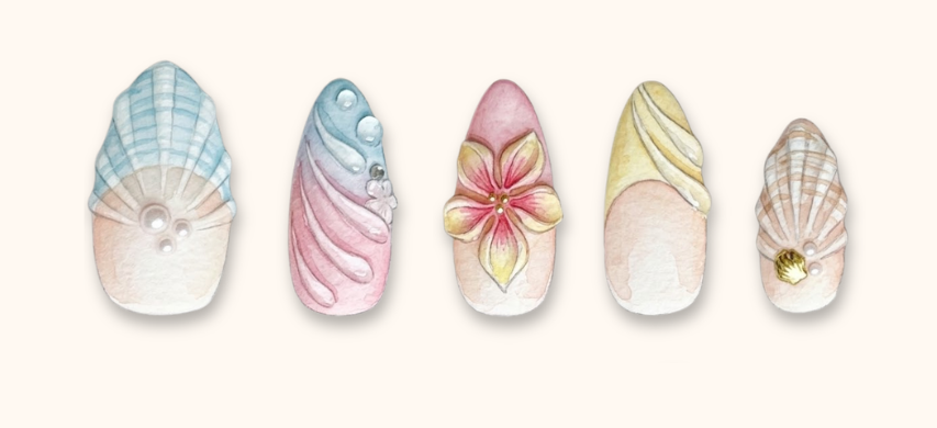 Exemples d'ongles Vaïa